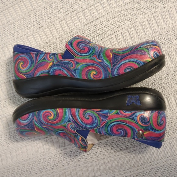 Alegria Kel PRO Goodness Clogs - Multicolor Leather Slip-On - Picture 6 of 14